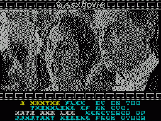 Pussy: Love Story from Titanic Screenshot 37 (Spectrum 128K)