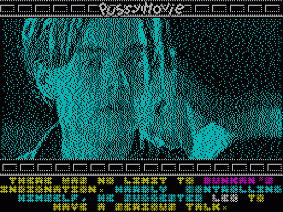 Pussy: Love Story from Titanic Screenshot 39 (Spectrum 128K)