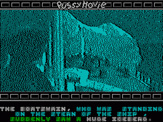 Pussy: Love Story from Titanic Screenshot 41 (Spectrum 128K)