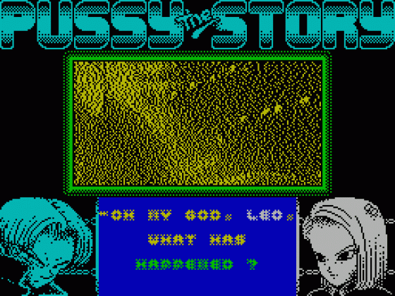 Pussy: Love Story from Titanic Screenshot 44 (Spectrum 128K)