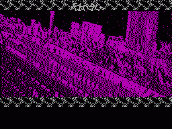 Pussy: Love Story from Titanic Screenshot 48 (Spectrum 128K)