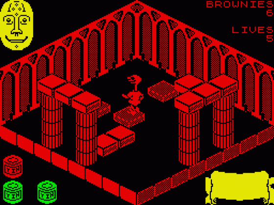 Sweevo's Whirled Screenshot 43 (Spectrum 128K)