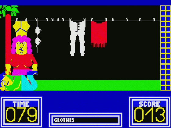 Benny Hill's Madcap Chase 2019 Screenshot 11 (Spectrum 128K)