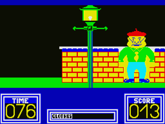 Benny Hill's Madcap Chase 2019 Screenshot 13 (Spectrum 128K)