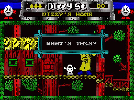 Dizzy And The Mystical Letter Screenshot 7 (Spectrum 128K)