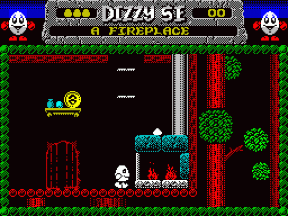 Dizzy And The Mystical Letter Screenshot 8 (Spectrum 128K)