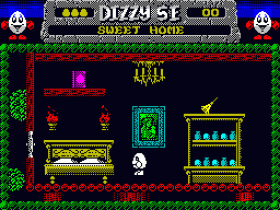 Dizzy And The Mystical Letter Screenshot 9 (Spectrum 128K)