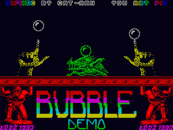 Bubble Demo Screenshot