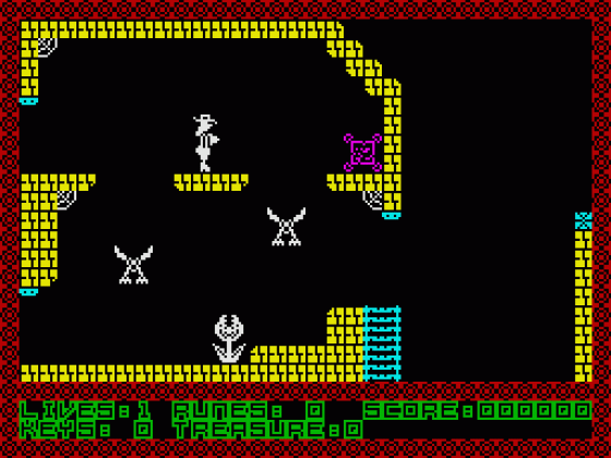 The Adventures of Jane Jelly: The Treasure of Hotmarmalade Screenshot 5 (Spectrum 128K)