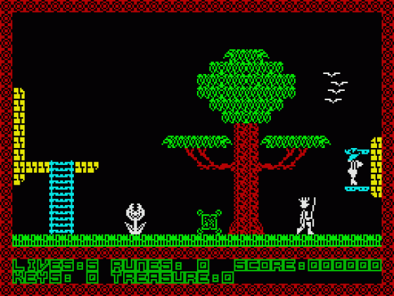 The Adventures of Jane Jelly: The Treasure of Hotmarmalade Screenshot 7 (Spectrum 128K)