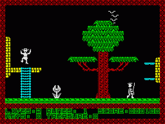 The Adventures of Jane Jelly: The Treasure of Hotmarmalade Screenshot 8 (Spectrum 128K)