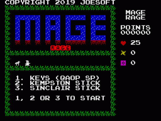 Mage Rage Screenshot 10 (Spectrum 128K/+2)