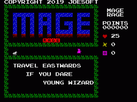 Mage Rage Screenshot 11 (Spectrum 128K/+2)