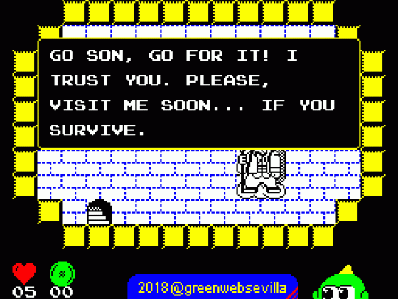 Gimmick! Yumetaro Odyssey Screenshot 38 (Spectrum 128K/+2)