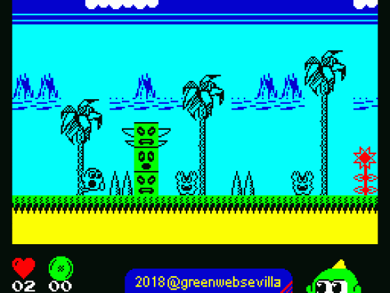 Gimmick! Yumetaro Odyssey Screenshot 46 (Spectrum 128K/+2)