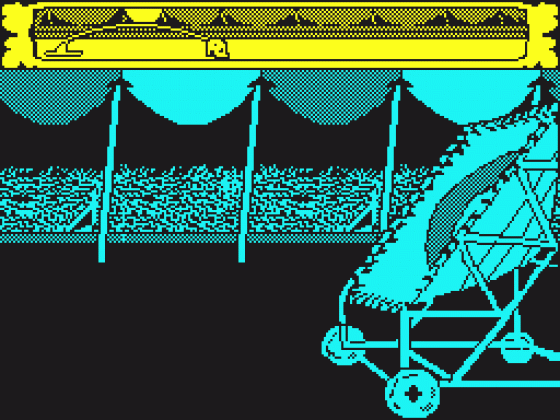 Fiendish Freddy's Big Top O' Fun Screenshot 24 (Spectrum 128K)