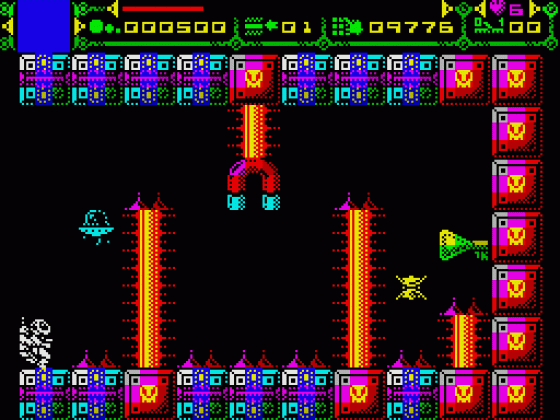 Cray 5 Screenshot 7 (Spectrum 128K)