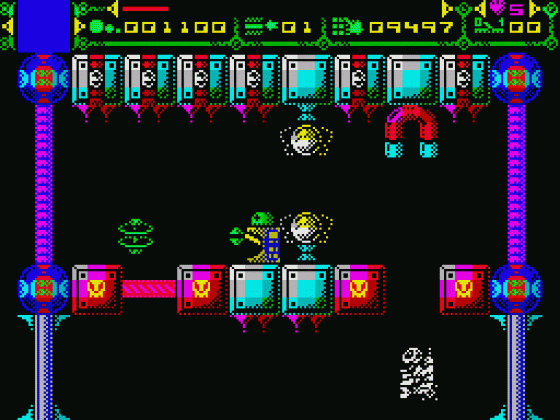 Cray 5 Screenshot 13 (Spectrum 128K)