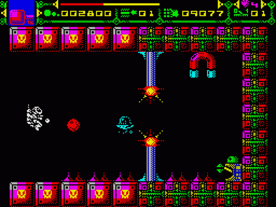 Cray 5 Screenshot 21 (Spectrum 128K)