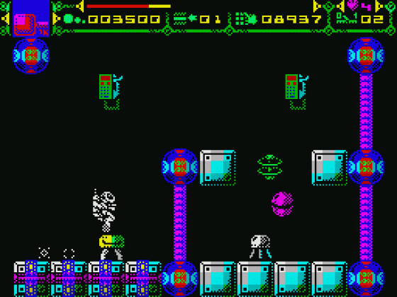 Cray 5 Screenshot 23 (Spectrum 128K)