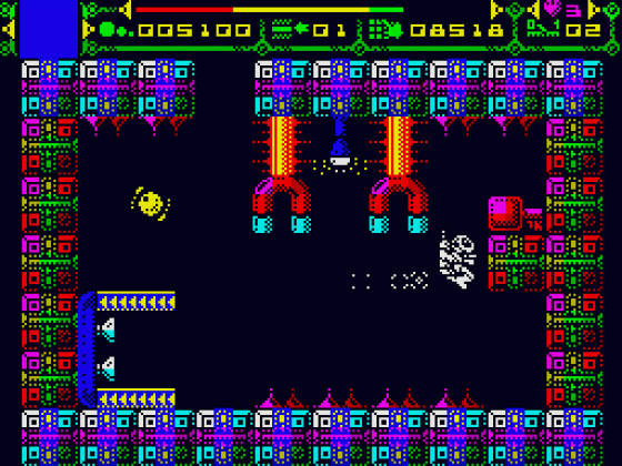 Cray 5 Screenshot 26 (Spectrum 128K)