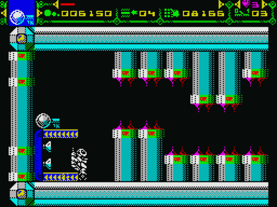 Cray 5 Screenshot 37 (Spectrum 128K)