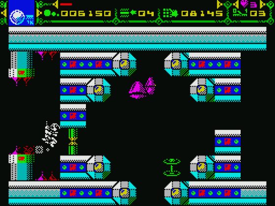 Cray 5 Screenshot 38 (Spectrum 128K)