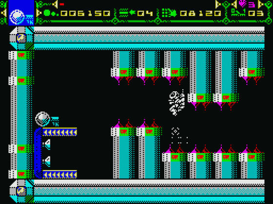 Cray 5 Screenshot 39 (Spectrum 128K)