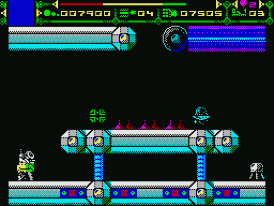 Cray 5 Screenshot 45 (Spectrum 128K)