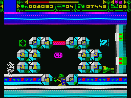 Cray 5 Screenshot 47 (Spectrum 128K)