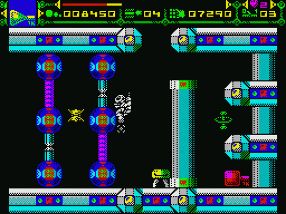 Cray 5 Screenshot 49 (Spectrum 128K)