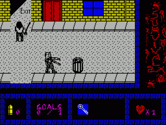 Survival ZX Screenshot 10 (Spectrum 128K/+2)