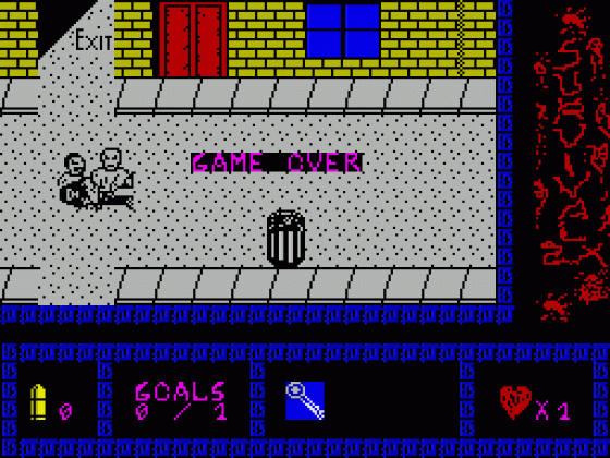 Survival ZX Screenshot 11 (Spectrum 128K/+2)