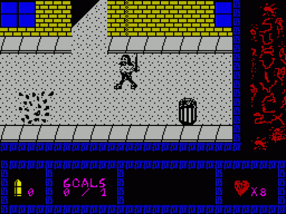 Survival ZX Screenshot 13 (Spectrum 128K/+2)