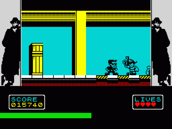 Hudson Hawk Screenshot 16 (Spectrum 128K)