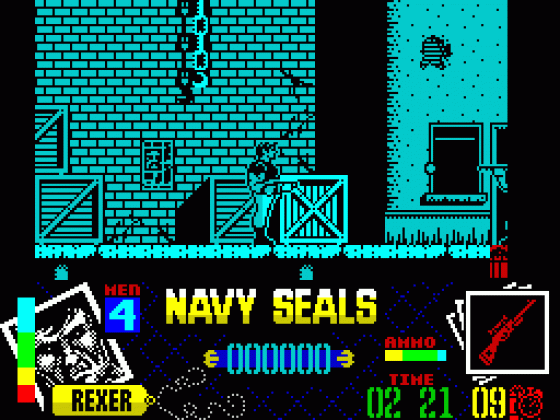 Navy Seals Screenshot 5 (Spectrum 128K)