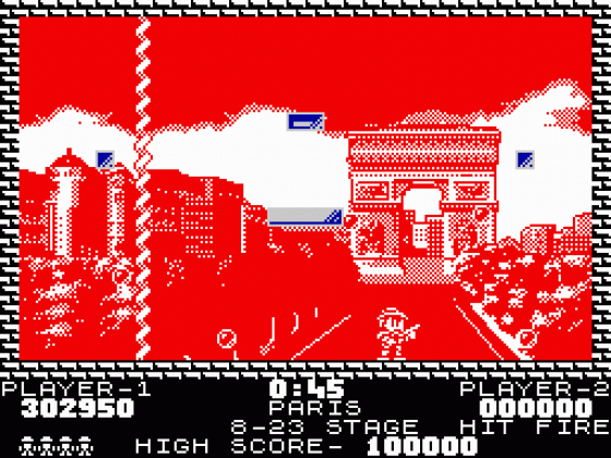 Pang Screenshot 8 (Spectrum 128K)