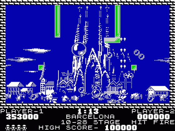 Pang Screenshot 11 (Spectrum 48K)