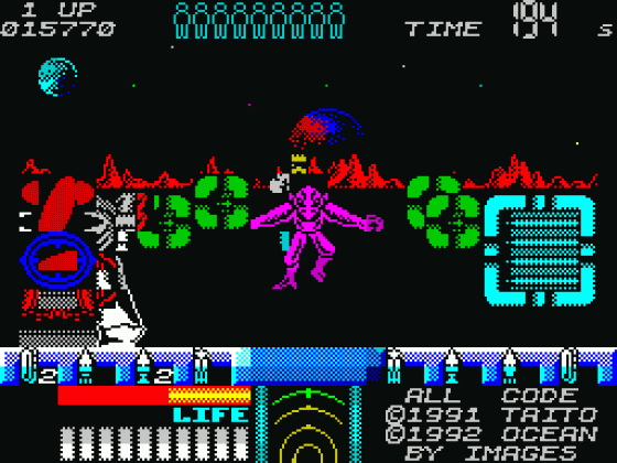 Space Gun Screenshot 16 (Spectrum 128K)