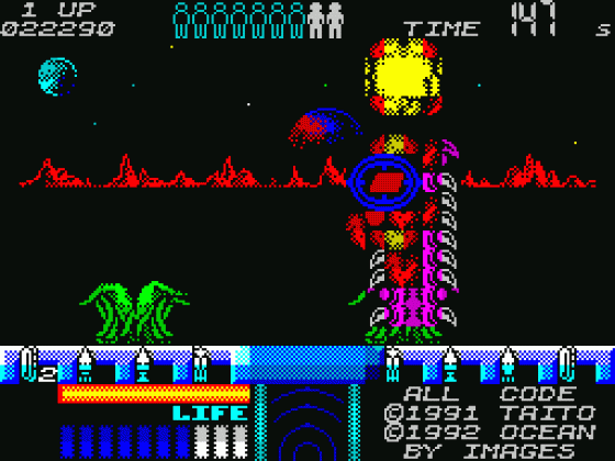 Space Gun Screenshot 17 (Spectrum 128K)