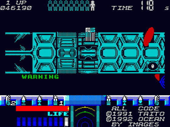 Space Gun Screenshot 19 (Spectrum 128K)