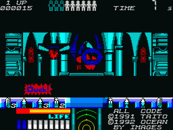 Space Gun Screenshot 20 (Spectrum 128K)