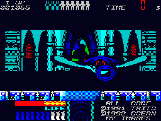 Space Gun Screenshot 21 (Spectrum 128K)