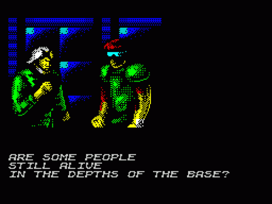 Space Gun Screenshot 22 (Spectrum 128K)