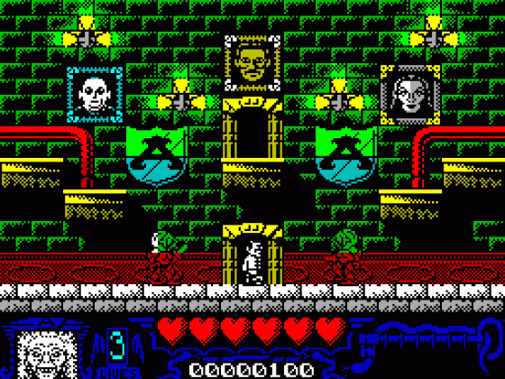 The Addams Family Screenshot 9 (Spectrum 128K)