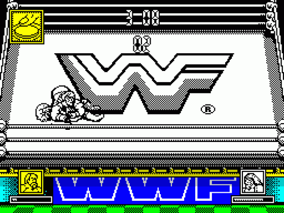 WWF WrestleMania Screenshot 5 (Spectrum 128K)