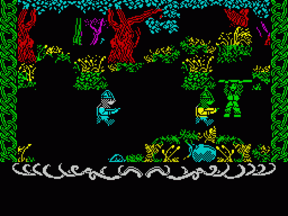 Robin Of The Wood Screenshot 8 (Spectrum 128K)