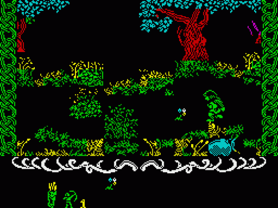 Robin Of The Wood Screenshot 12 (Spectrum 128K)