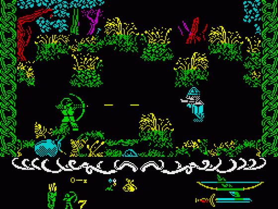 Robin Of The Wood Screenshot 19 (Spectrum 128K)