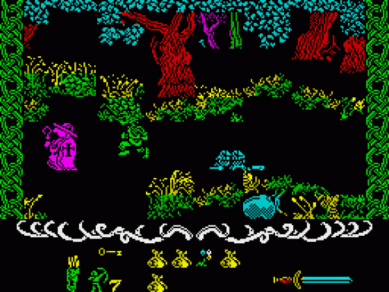 Robin Of The Wood Screenshot 20 (Spectrum 128K)